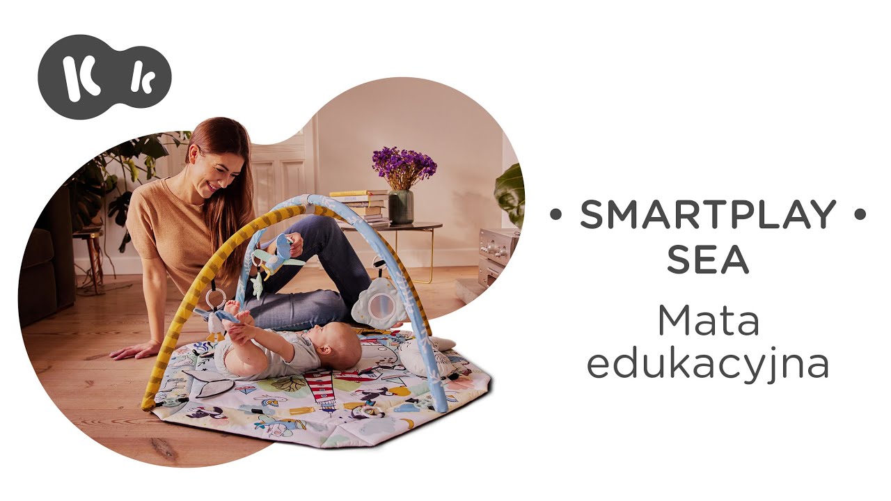 Развивающий коврик Kinderkraft Smartplay Sea