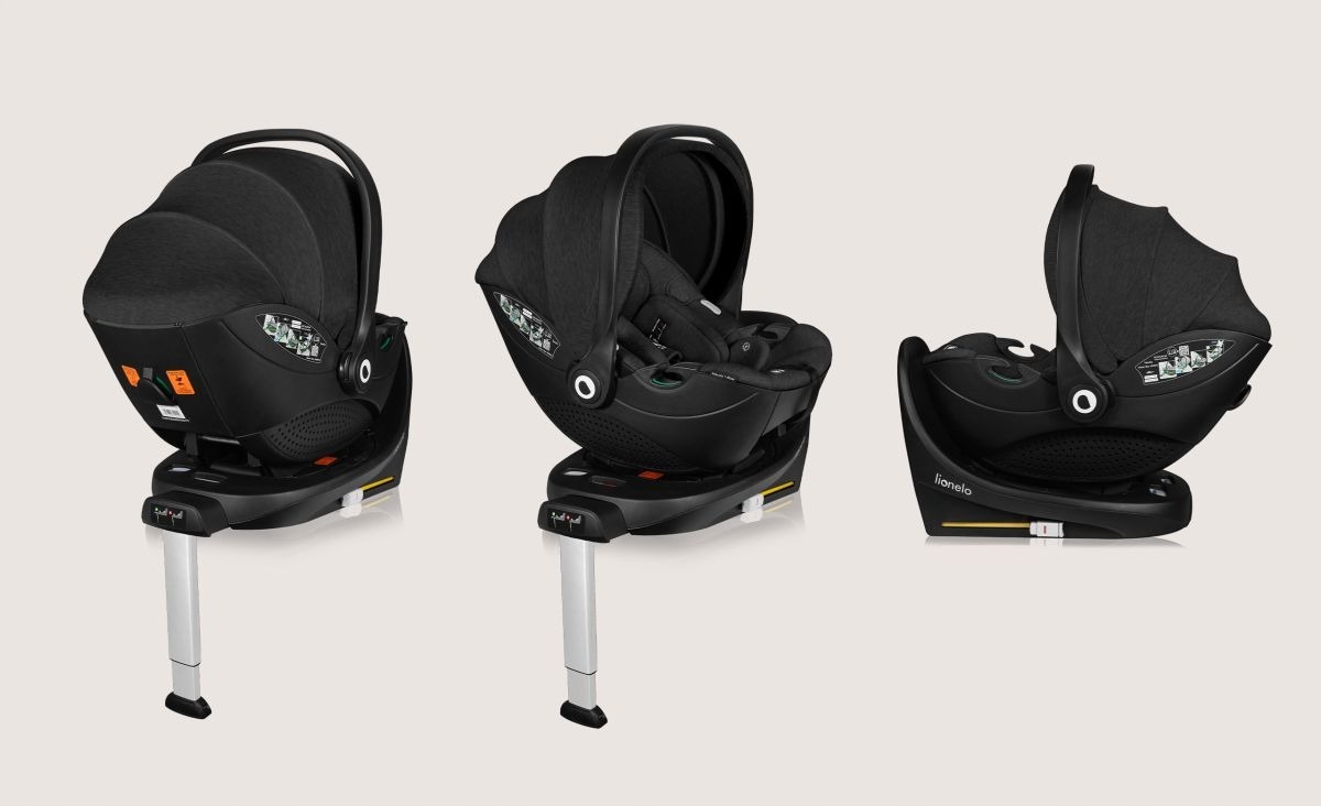Автокресло-переноска с вращающейся базой Lionelo Moxie i-size Set