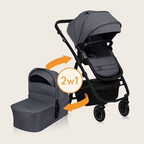 Коляска 2 в 1 Lionelo Amber Plus