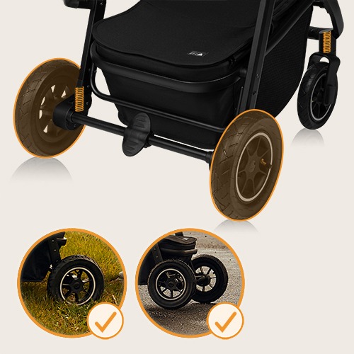 Коляска 2 в 1 Lionelo Amber Plus