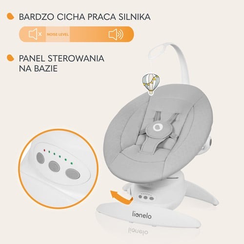 Дитячі електрокачелі Lionelo Iris