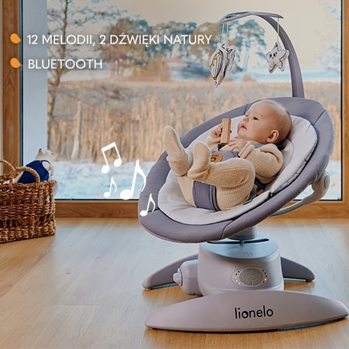 Дитячі електрокачелі Lionelo Mell