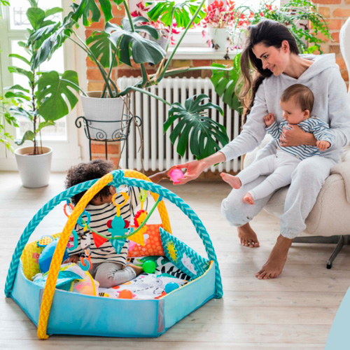 Дитячий розвиваючий килимок MoMi MULTI