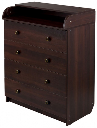 Пеленальный комод Babyroom CMD-04 Big орех темный