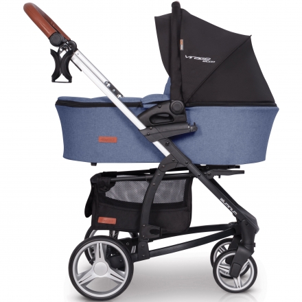 Детская коляска 2 в 1 EasyGo Virage Ecco denim