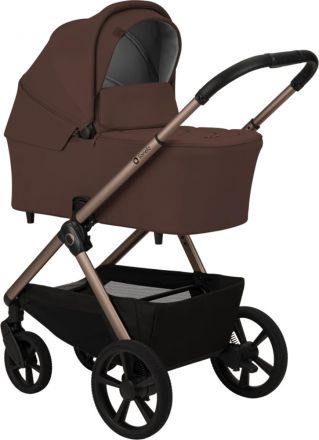 Коляска 2 в 1 Lionelo Carmine Brown Chocolate