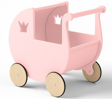 Детская коляска для кукол IndigoWood pink