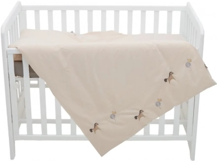Змінна постіль 3 ел Twins Шепіт 4011-ZBШ-02, beige/ grey