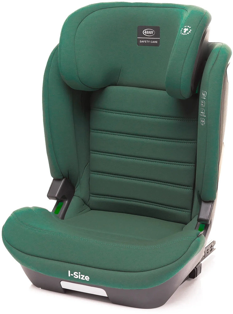 Автокресло 4Baby App-fix ISOFIX (100-150 см) dark green