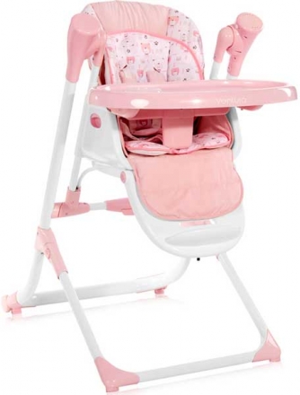 Детский стульчик для кормления Lorelli VENTURA Pink