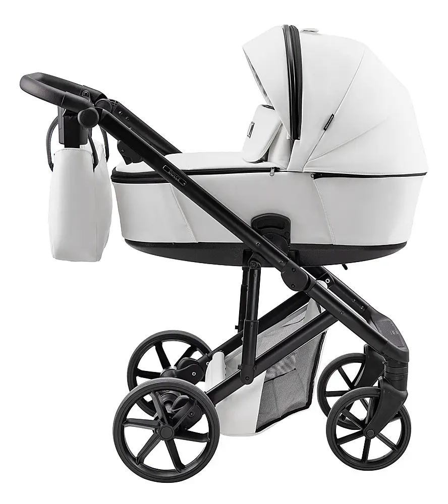 Коляска 2 в 1 Adamex Dolce Eco SA-1 белый