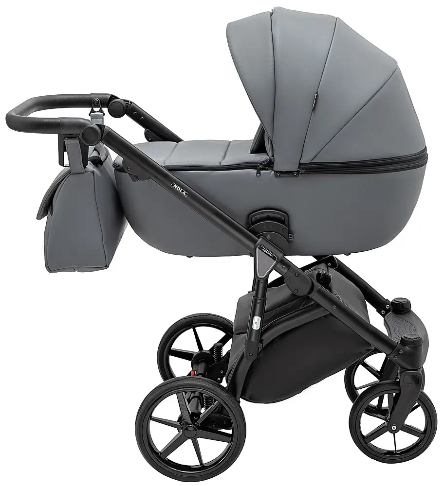 Детская коляска 2 в 1 Adamex Nola Eco SA-32 серый