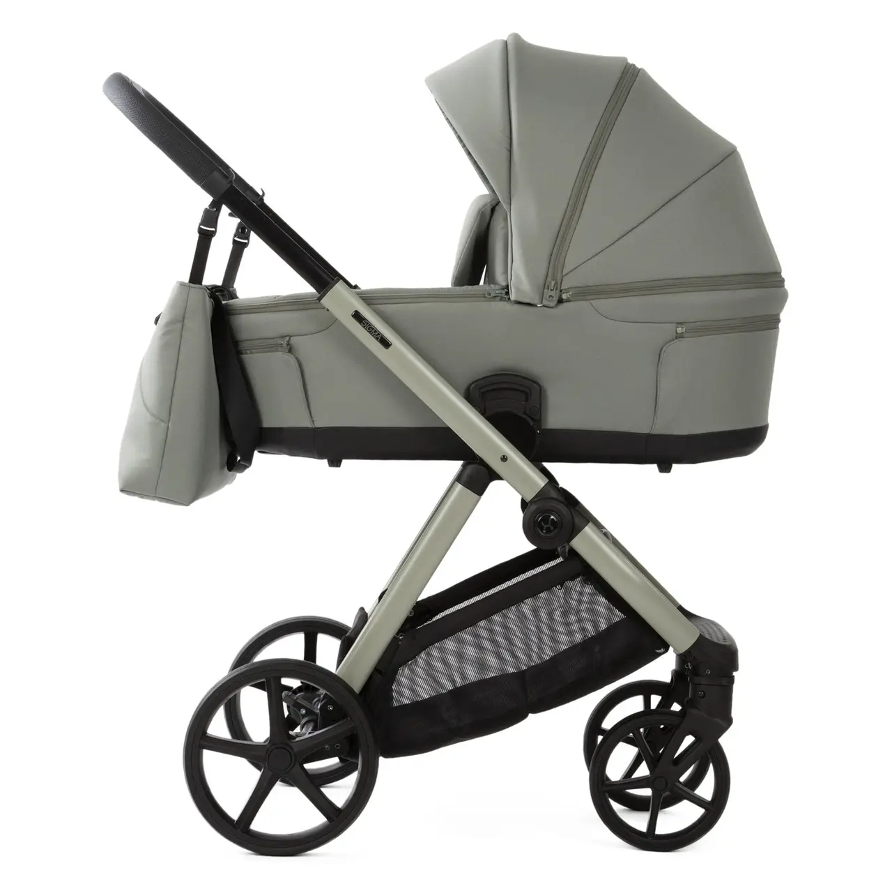 Коляска 2 в 1 Adamex Sigma Natura 7 salvia