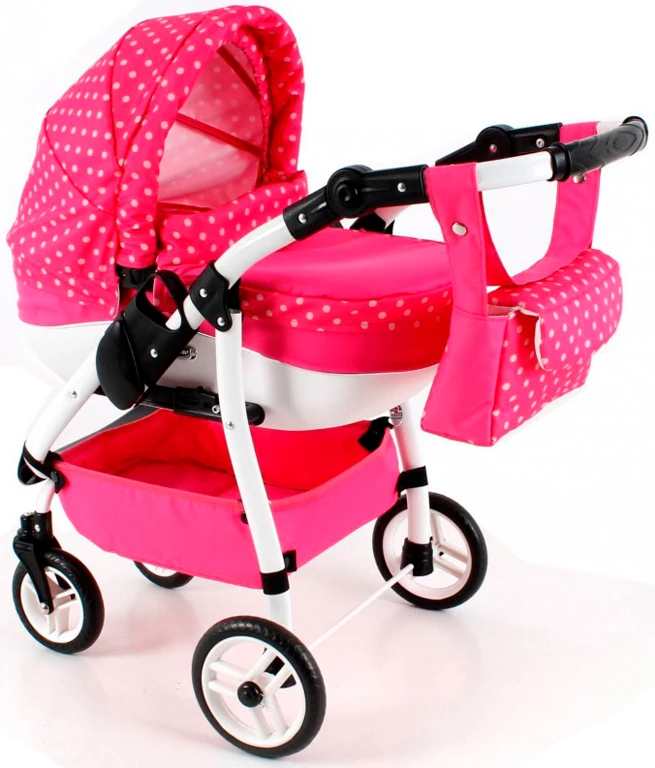 Коляска для кукол Adbor Lily Sport  LS-09, розовый