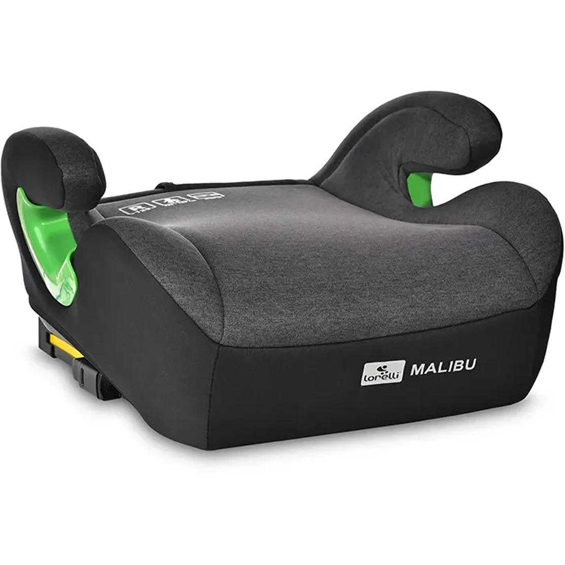 Автокресло - бустер Lorelli Malibu Isofix 22-36 кг Black Jasper