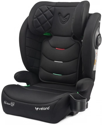 Автокресло VELANO Forza 2 в 1 i-Size 100–150 см, ISOFIX, black