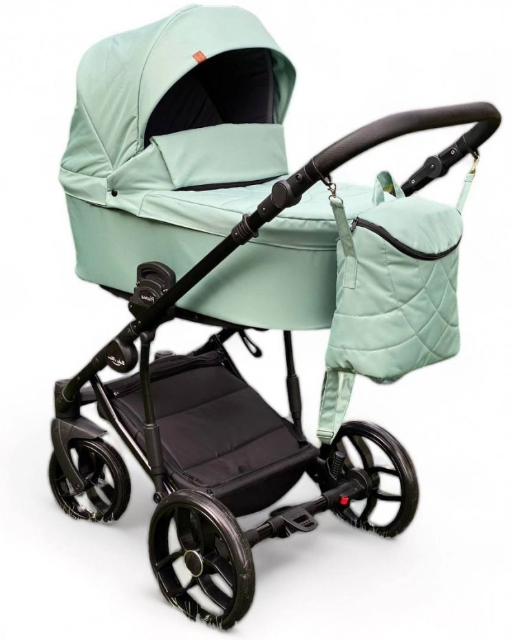 Детская коляска 2 в 1 Baby Merc Piuma 11B green