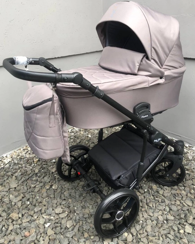 Детская коляска 2 в 1 Baby Merc Piuma 23B brown