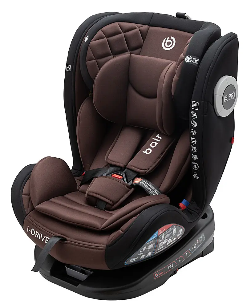 Автокрісло Bair i-Drive 360 Iso-fix CB-04 choco-black