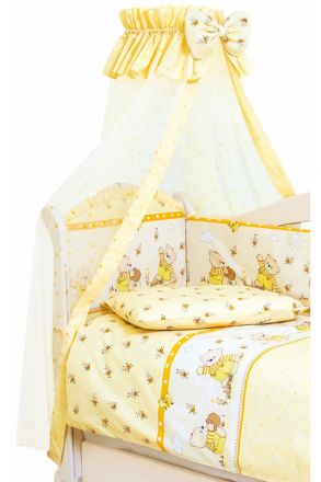 Балдахин Twins Comfort 1051-C-110, Медуны желтые