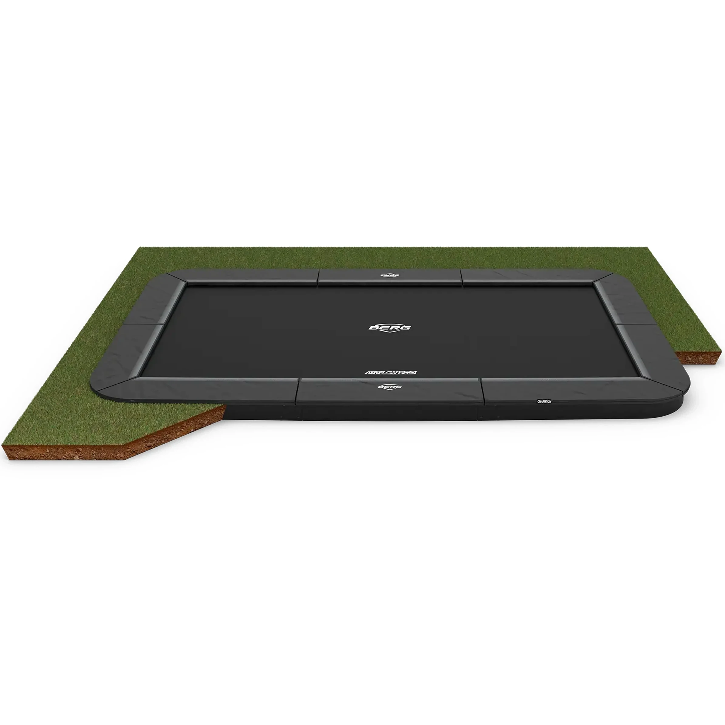 Батут BERG SPORTS Ultim Champion FlatGround 330 Grey