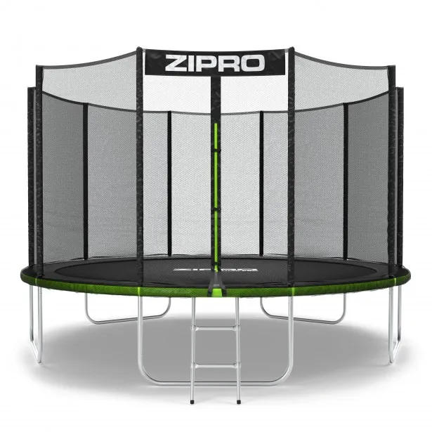 Батут ZIPRO Jump Pro с наружной сеткой 12FT 374 см