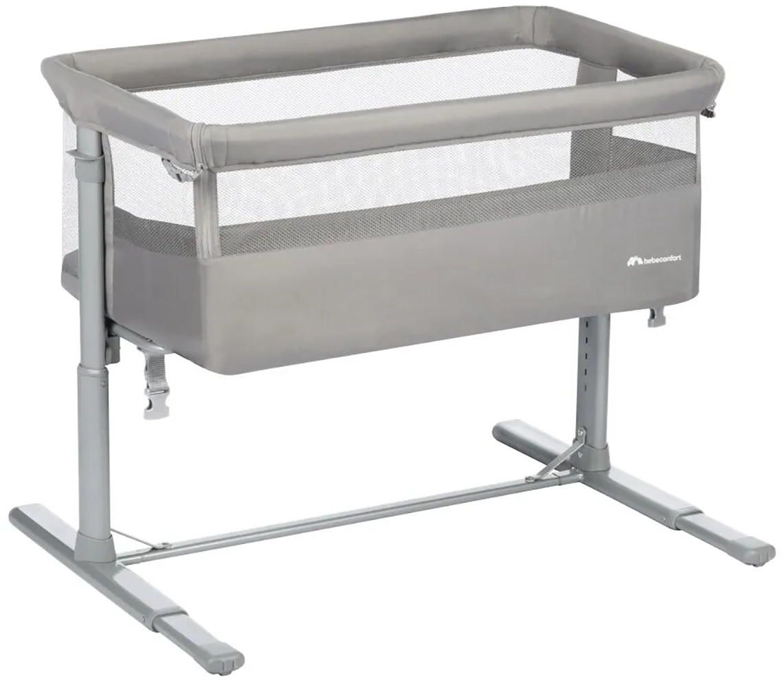 Приставная кроватка BebeConfort Zina Mineral Gray