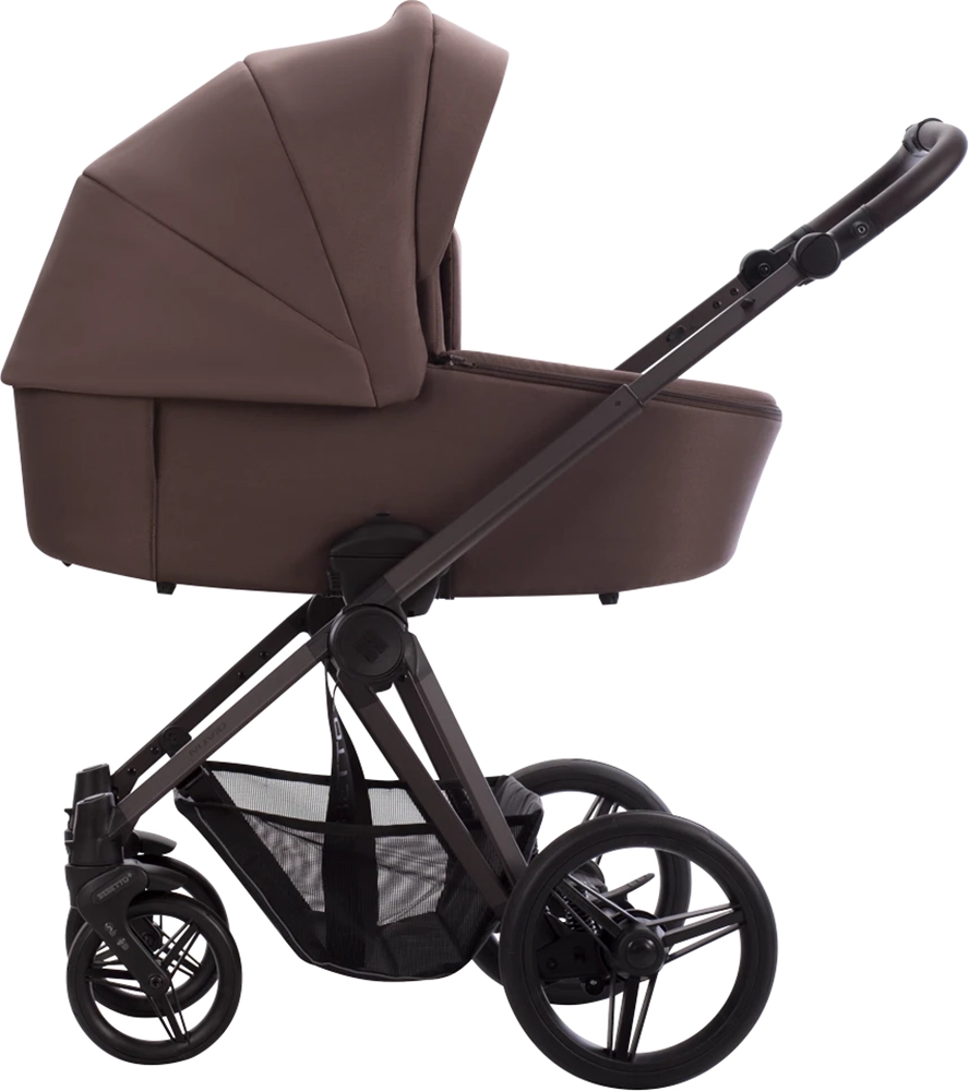 Коляска 2 в 1 Bebetto Nuvio 03 Brown (коричневый)