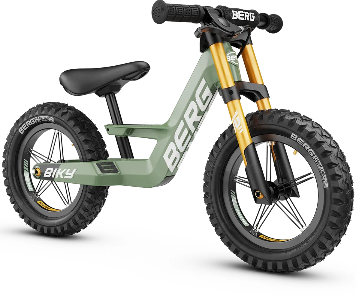 Беговел BERG Biky Cross Green Handbrake