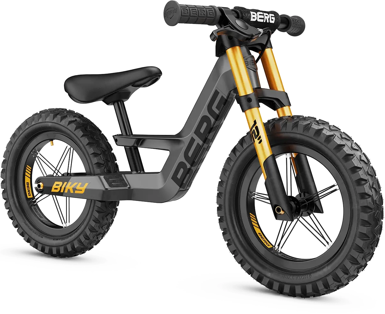 Беговел BERG Biky Cross Grey Handbrake