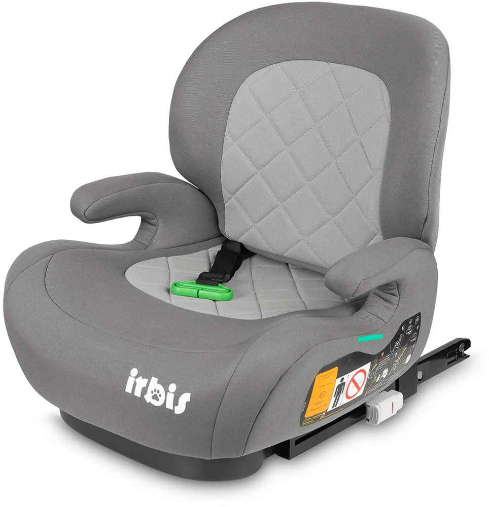 Автокресло бустер Caretero Irbis I-SIZE (125-150 см) Graphite