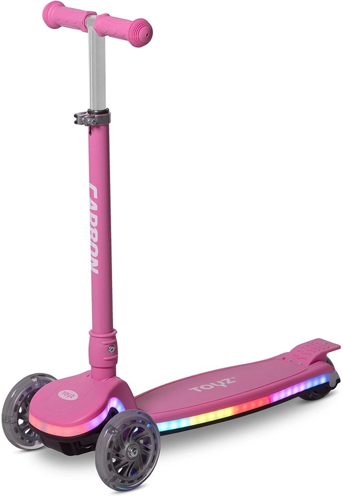 Трехколесный самокат Caretero (Toyz) Carbon Pink
