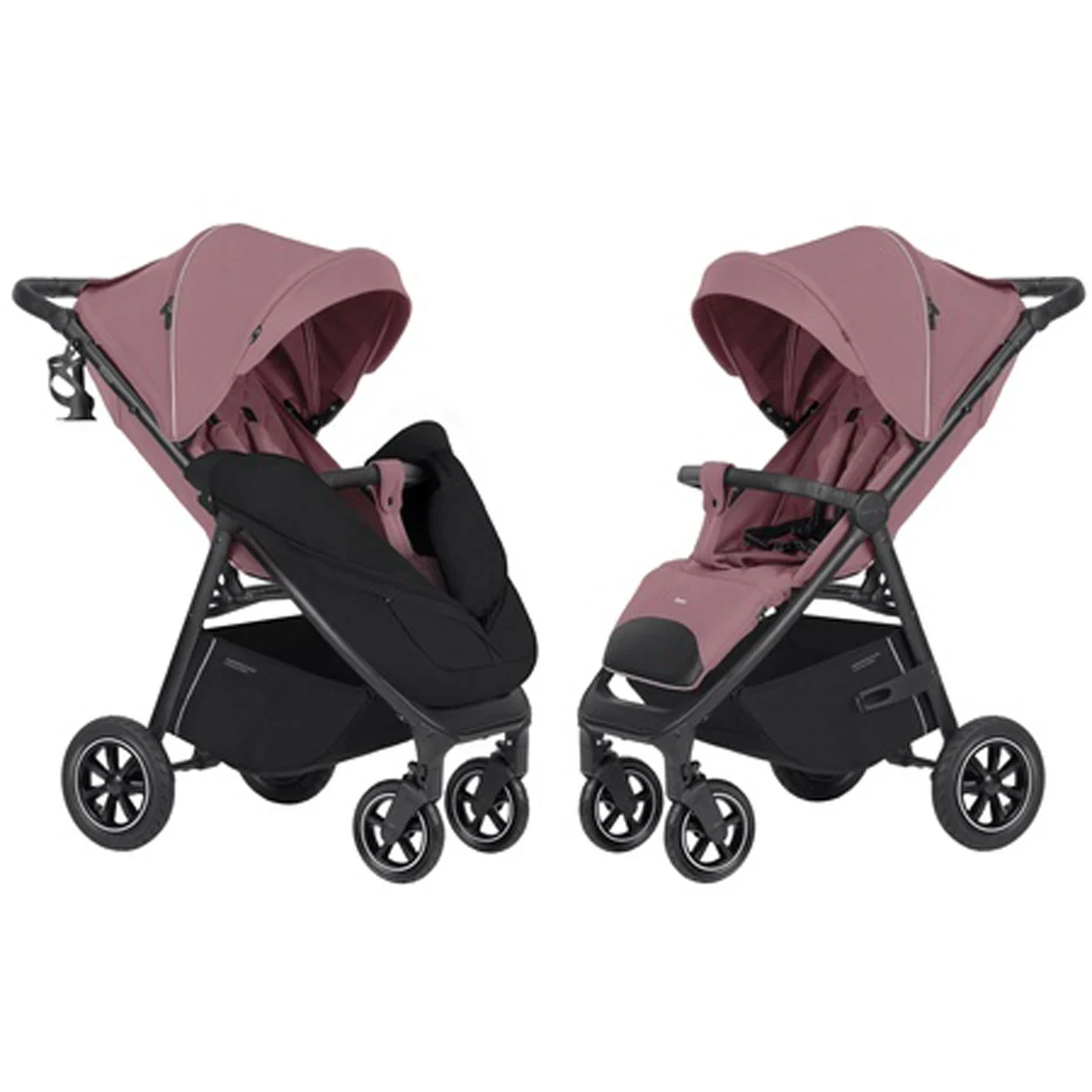 Детская прогулочная коляска CARRELLO Bravo CRL-5512 Crystal Pink NF