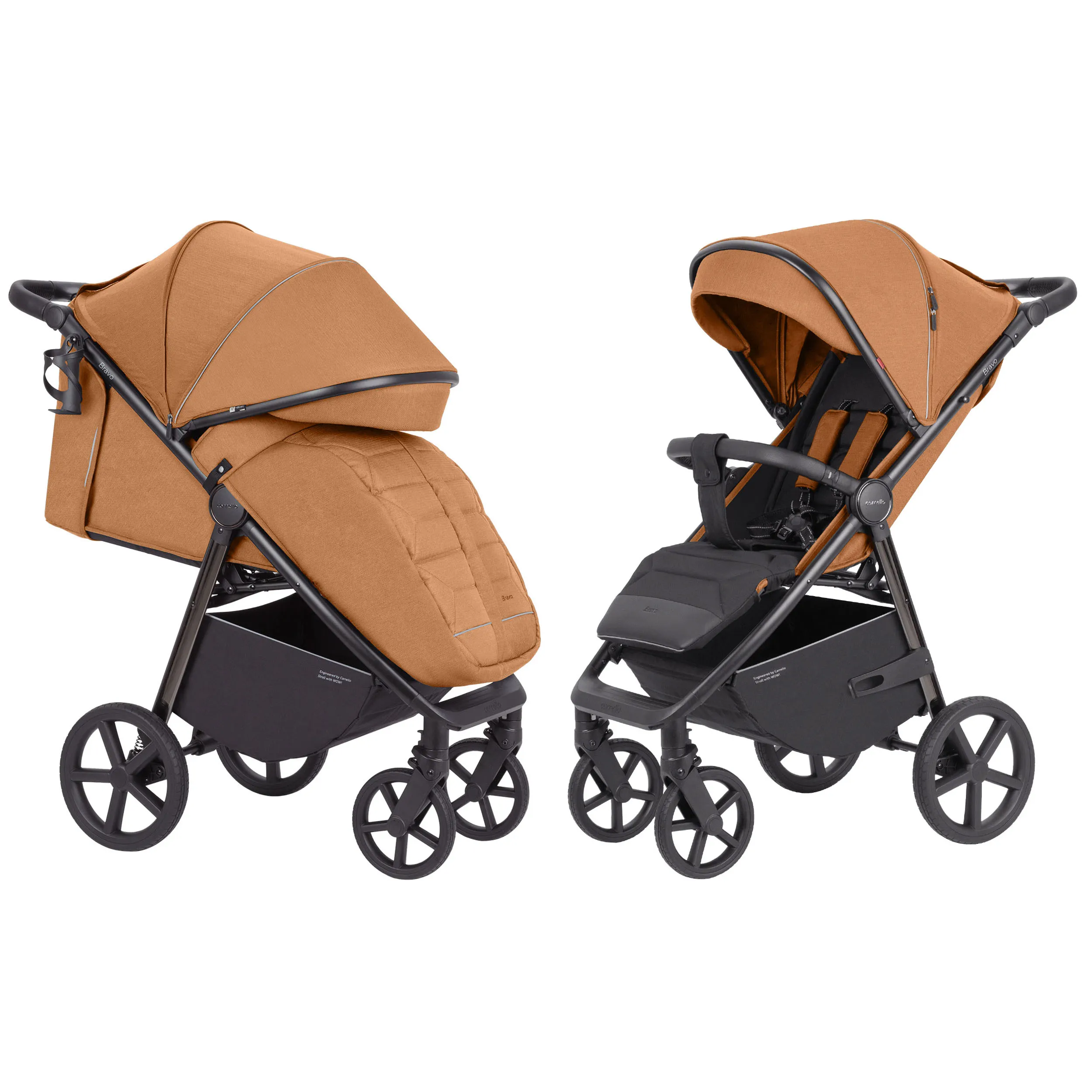 Прогулочная коляска Carrello Bravo CRL-5515 Tango Orange 2024 NF