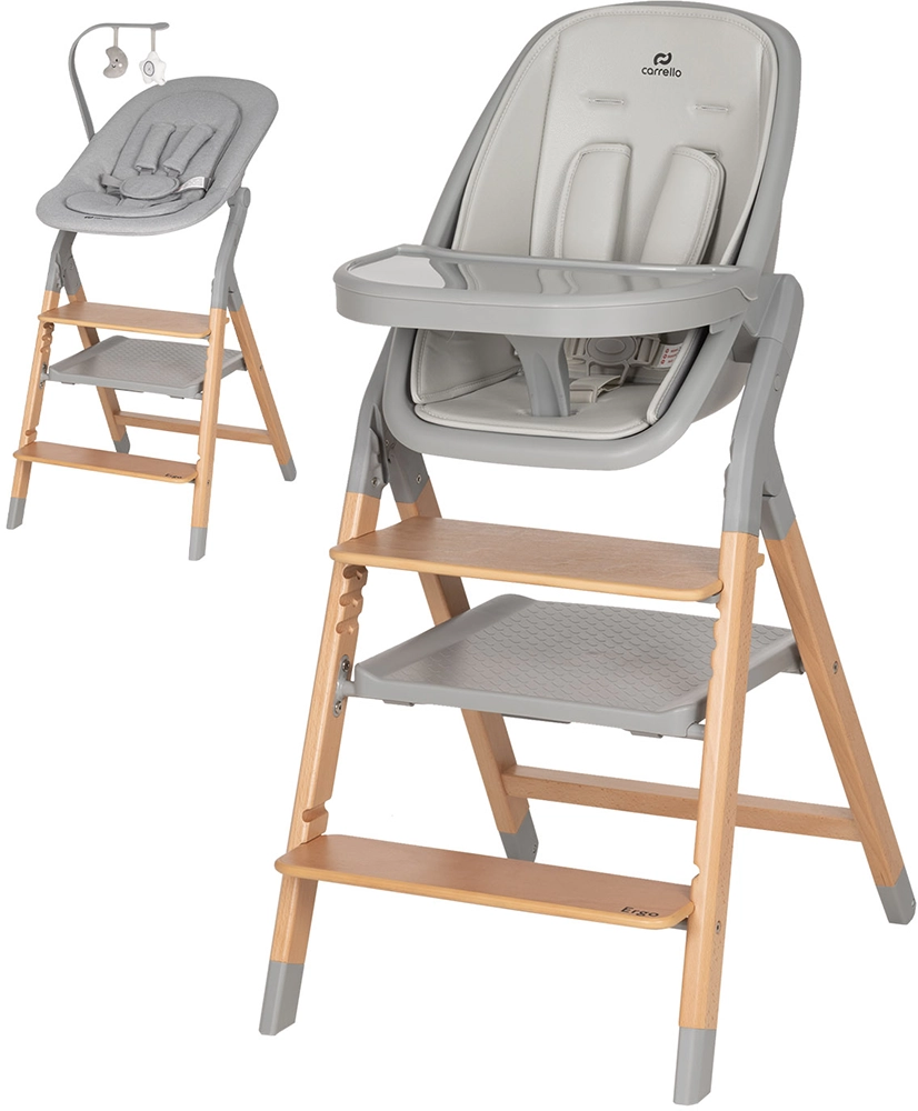 Стульчик для кормления CARRELLO Ergo CRL-16701 Nordic Grey