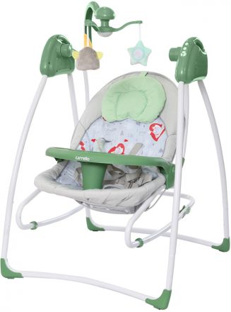 Колыбель-качели 3 в 1 Carrello Grazia CRL-7502 Jade Green