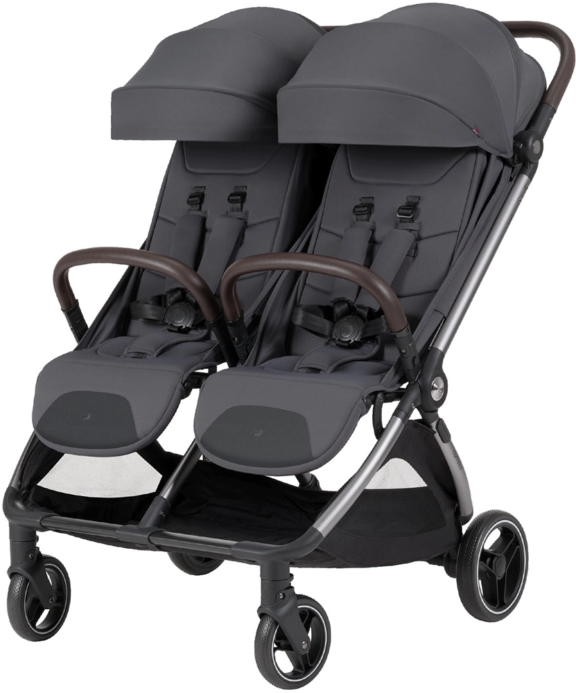 Прогулочная коляска для двойни CARRELLO Link CRL-6533 Cliff Grey