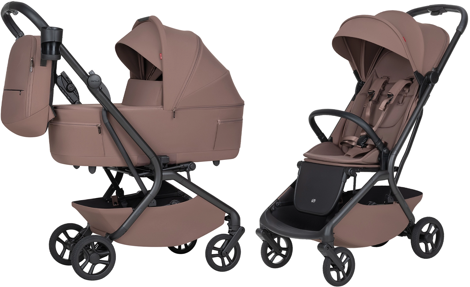 Коляска 2 в 1 Carrello Magia 2.0 CRL-6655 Glace Pink