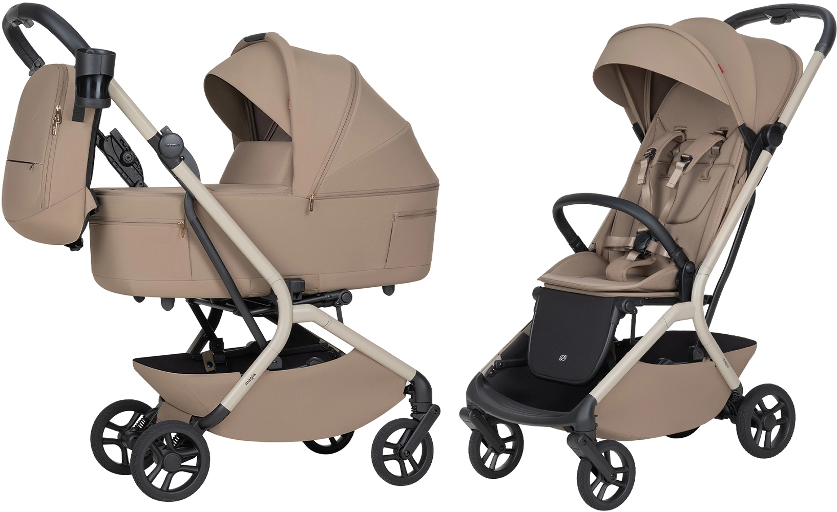 Коляска 2 в 1 Carrello Magia 2.0 CRL-6655 Spice Beige