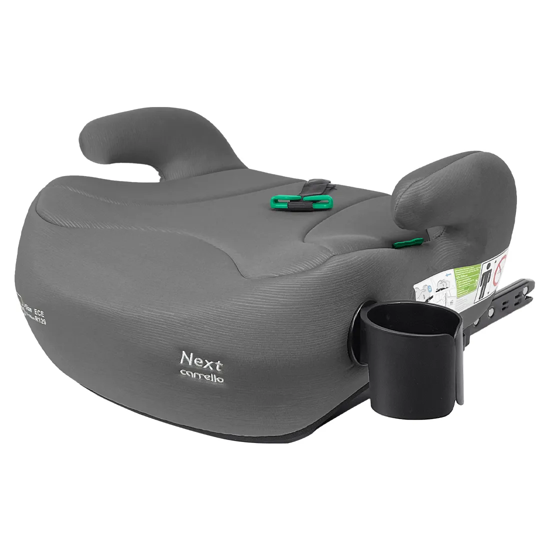 Автокресло-бустер Carrello Next CRL-16011 Seashell Grey i-Size ISOFIX 125-150см