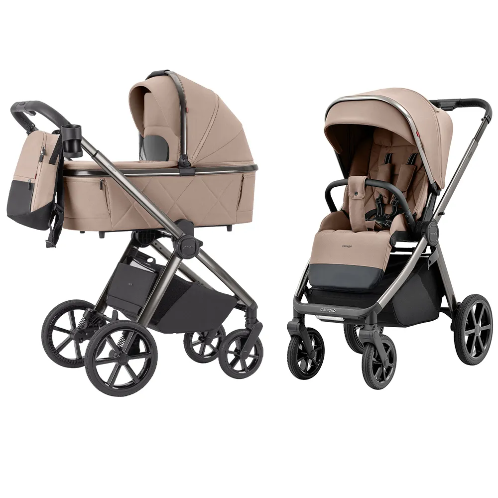 Коляски 2 в 1 Carrello Omega CRL-6530/1 Fantastic Beige