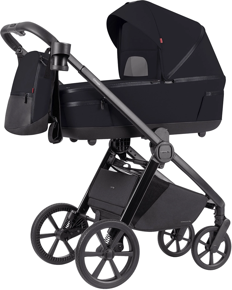 Коляска 2 в 1 Carrello Omega CRL-6540/1 Cosmo Black
