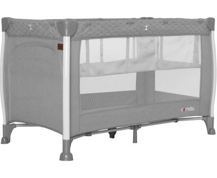 Детский манеж CARRELLO Polo+ CRL-11606 Silver Grey