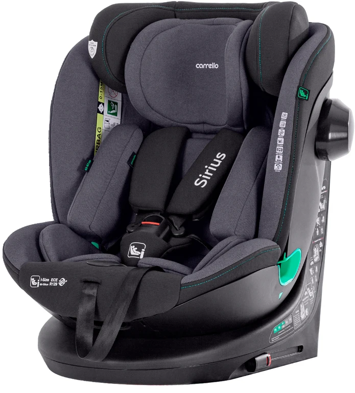 Автокресло Carrello Sirius CRL-8808 Harbor Grey i-Size 40-150см ISOFIX