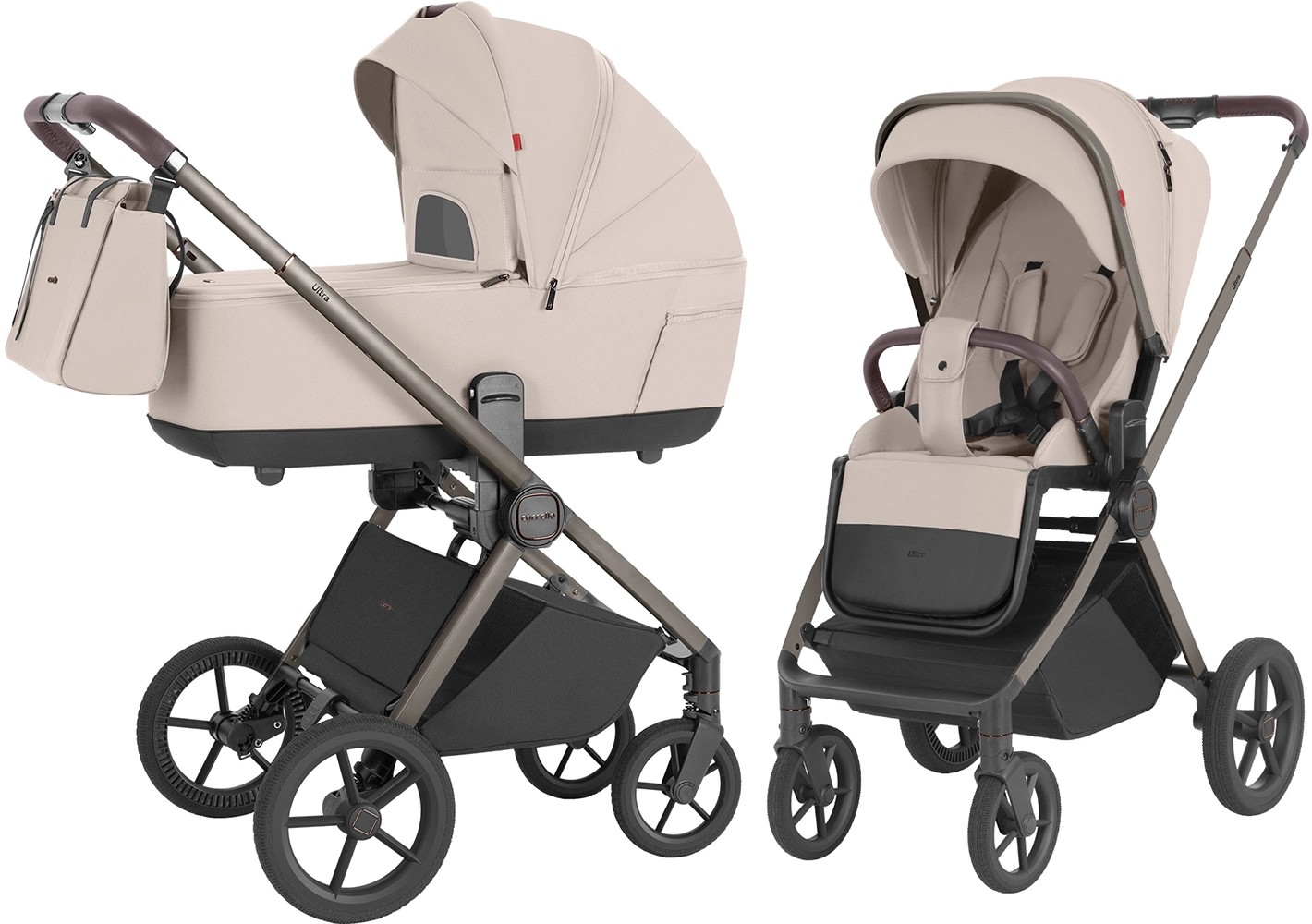 Коляска 2 в 1 CARRELLO Ultra CRL-6527 Maple Beige (CF)