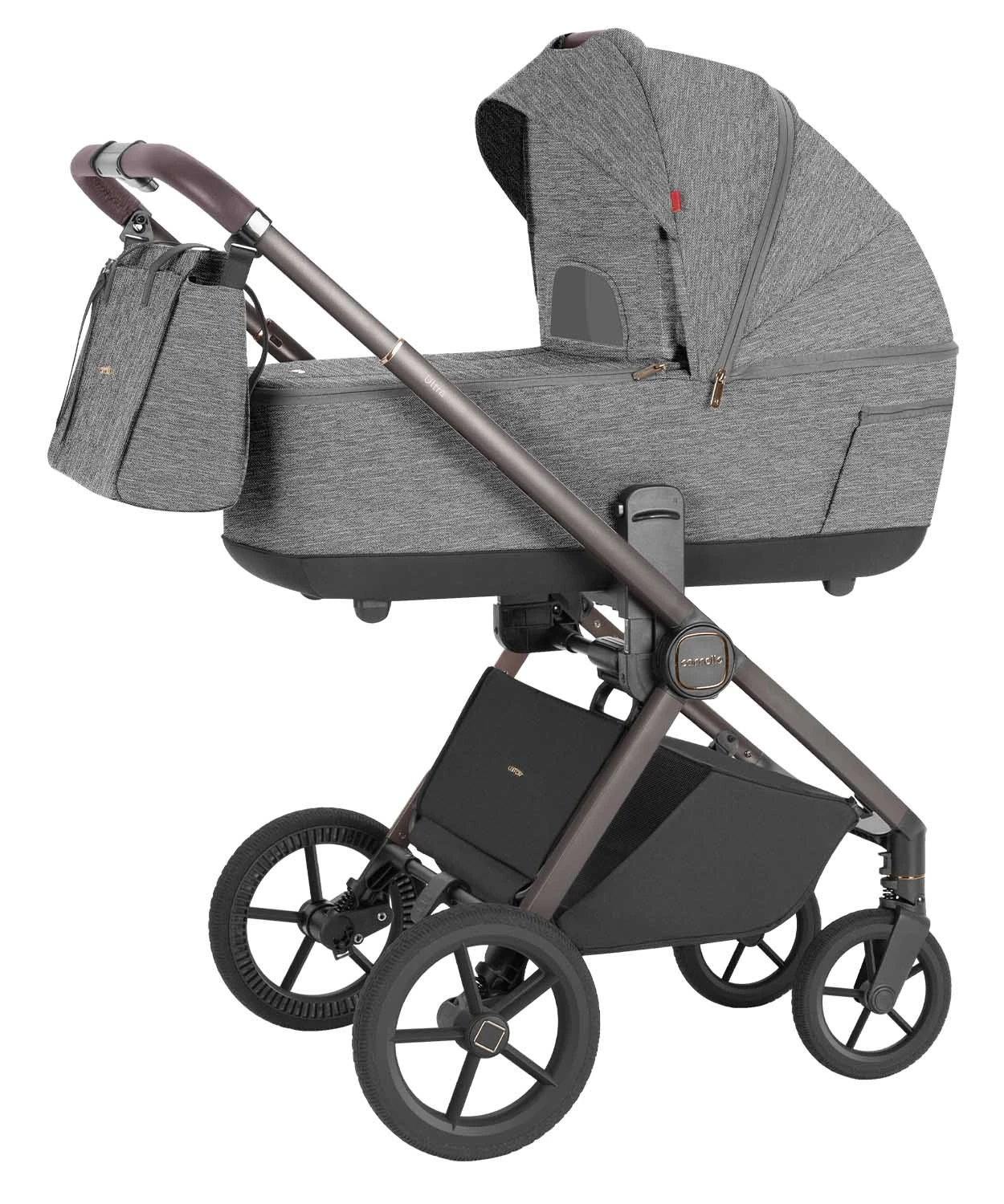 Коляска 2 в 1 CARRELLO Ultra CRL-6527 Metal Grey