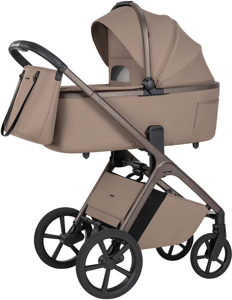 Коляска 2 в 1 CARRELLO Vector CRL-6700 Flannel Beige