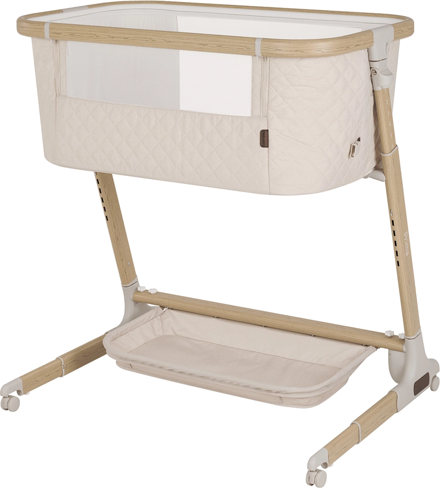 Приставная кроватка Carrello Prima + CRL-16504 Honey Beige