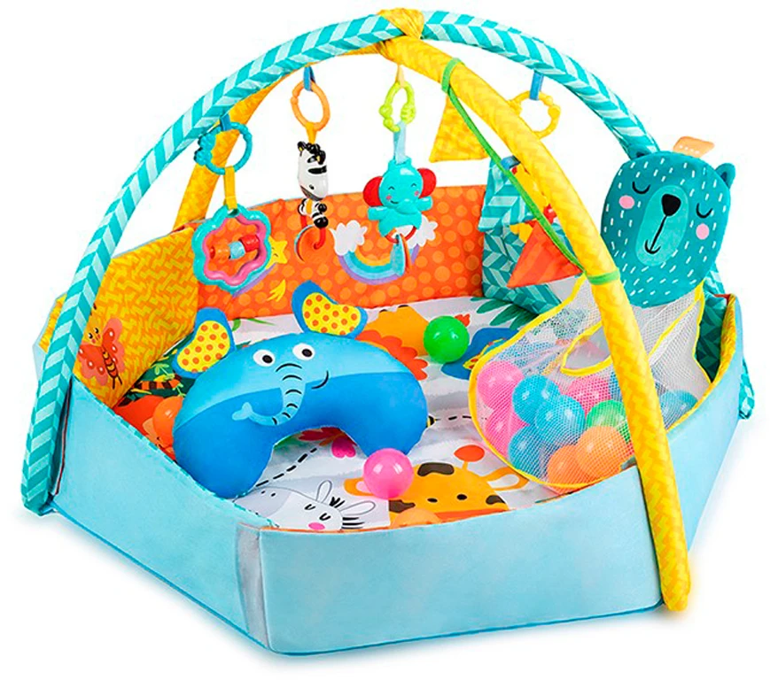 Детский розвивающий коврик MoMi MULTI