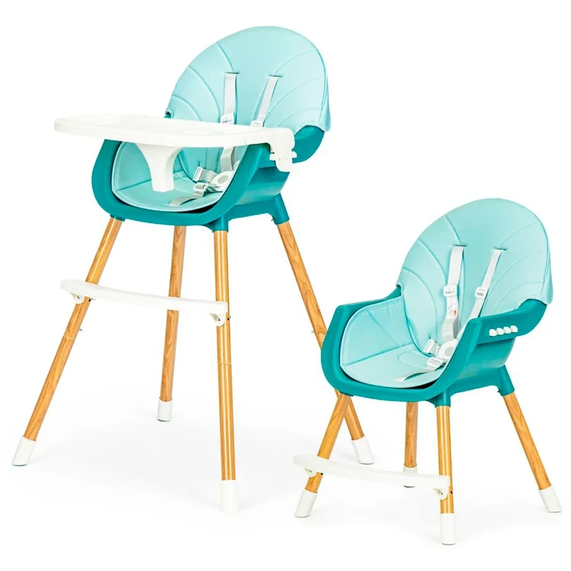 Стульчик для кормления 2 в 1 Ecotoys SMART BLUE